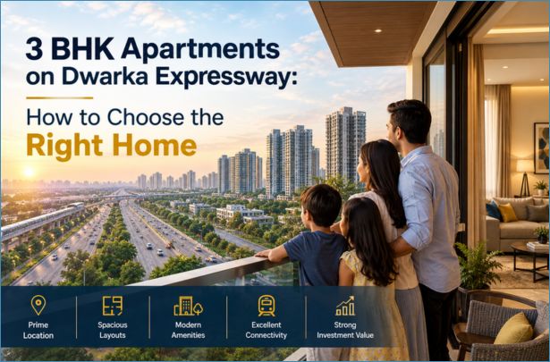 3 BHK Apartments on Dwarka Expressway